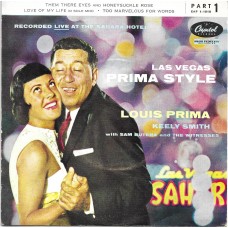 LOUIS PRIMA - Las Vegas Prima style   ***EP***